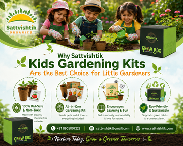 Why Sattvishtik Kids Gardening Kits Are the Best Choice for Little Gardeners