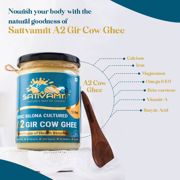 A2 Gir Cow Ghee - sattvishtik