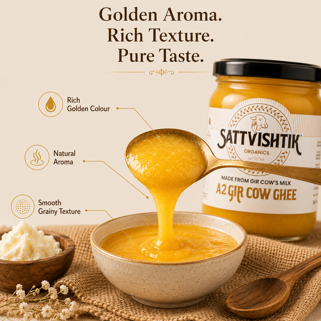 A2 Gir Cow Ghee