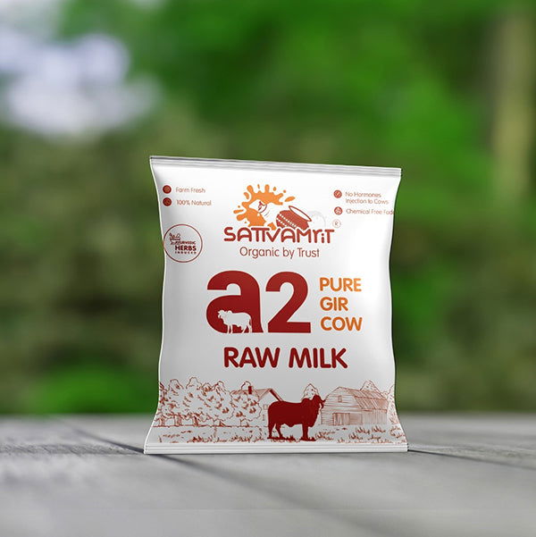 Gir Cow A2 Milk - sattvishtik