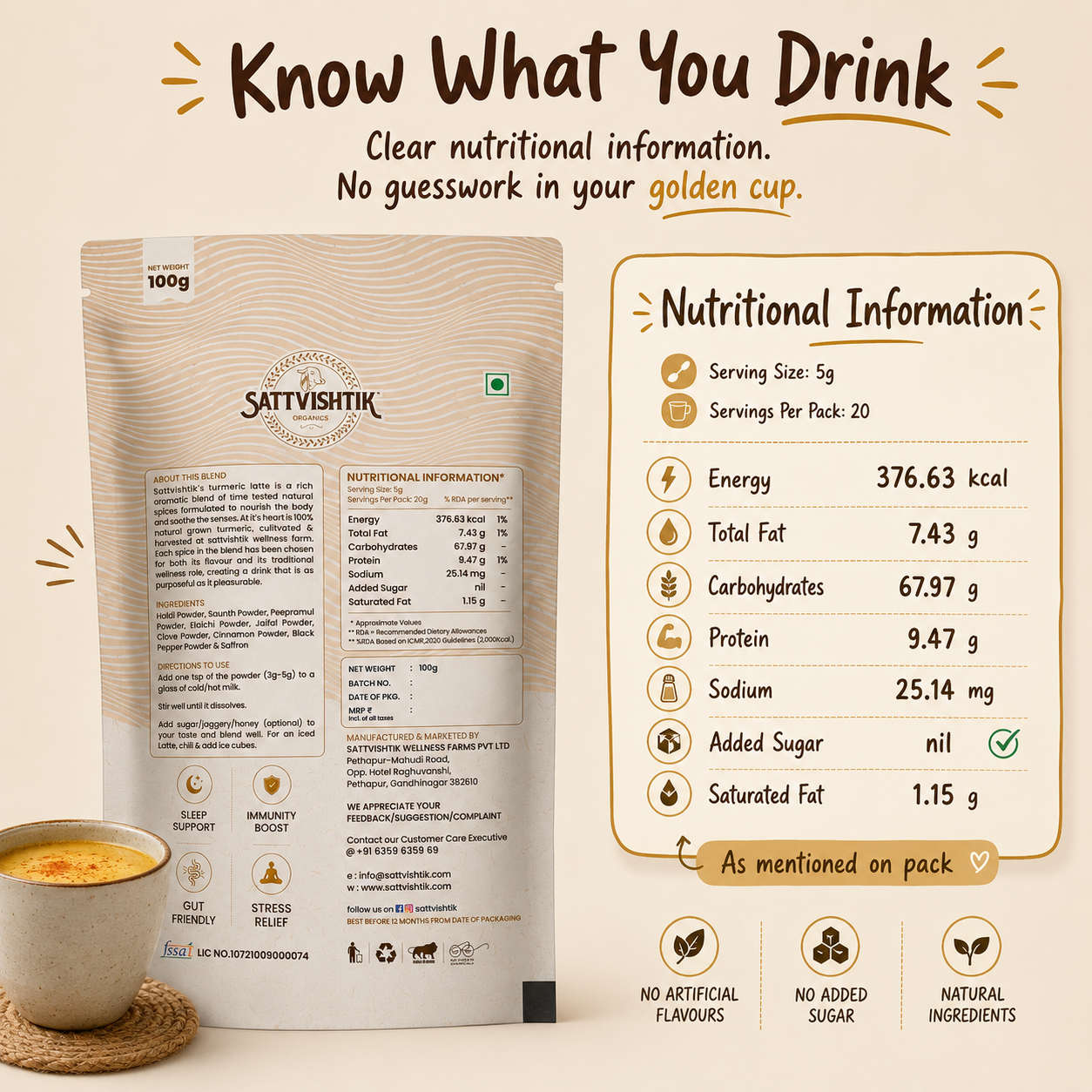 Turmeric Latte Mix